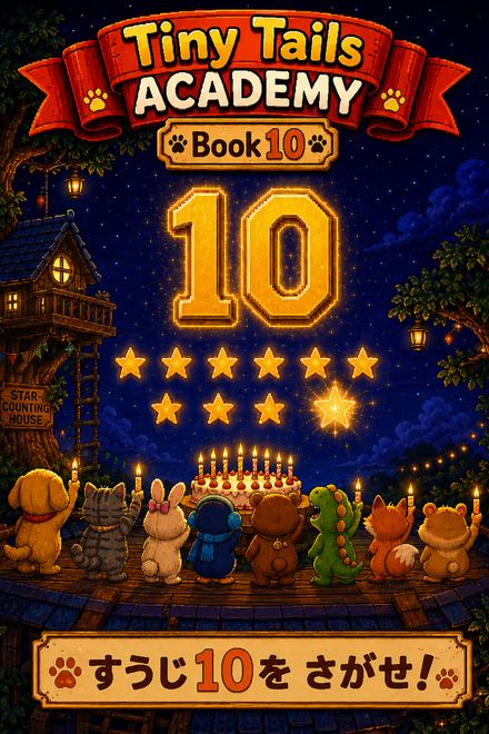 Tiny Tails Academy Book 10 — Find Number 10 cover