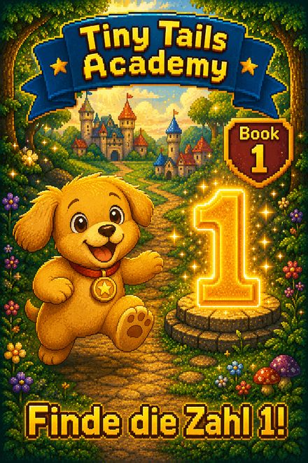 Tiny Tails Academy Book 1 — Find Number 1 cover