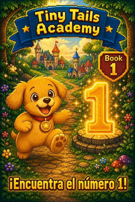 Tiny Tails Academy Book 1 — Find Number 1 cover