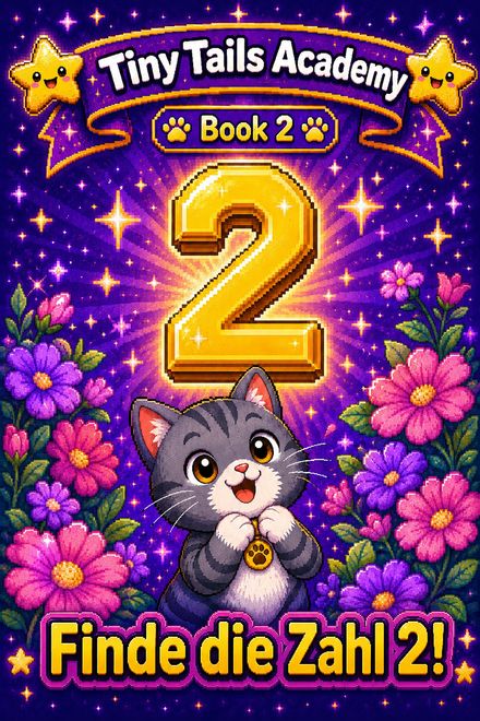 Tiny Tails Academy Book 2 — Find Number 2 cover