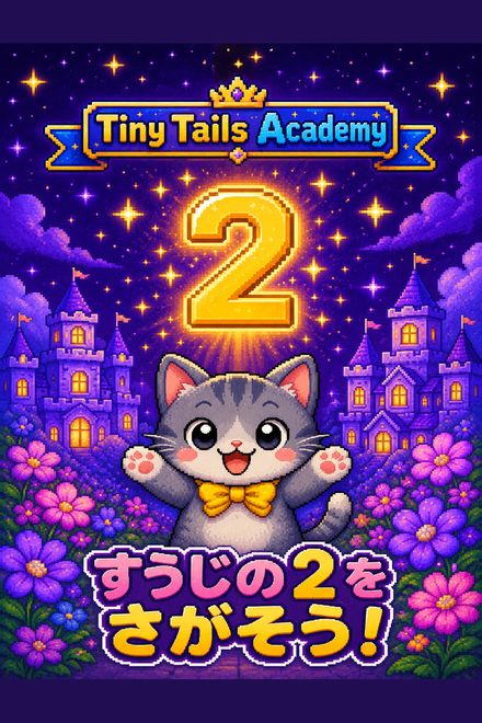 Tiny Tails Academy Book 2 — Find Number 2 cover