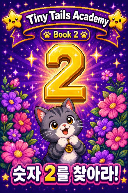 Tiny Tails Academy Book 2 — Find Number 2 cover