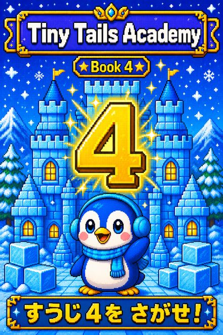 Tiny Tails Academy Book 4 — Find Number 4 cover