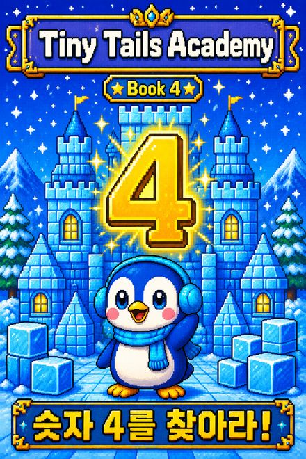 Tiny Tails Academy Book 4 — Find Number 4 cover