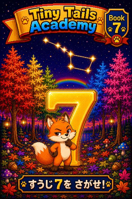 Tiny Tails Academy Book 7 — Find Number 7 cover