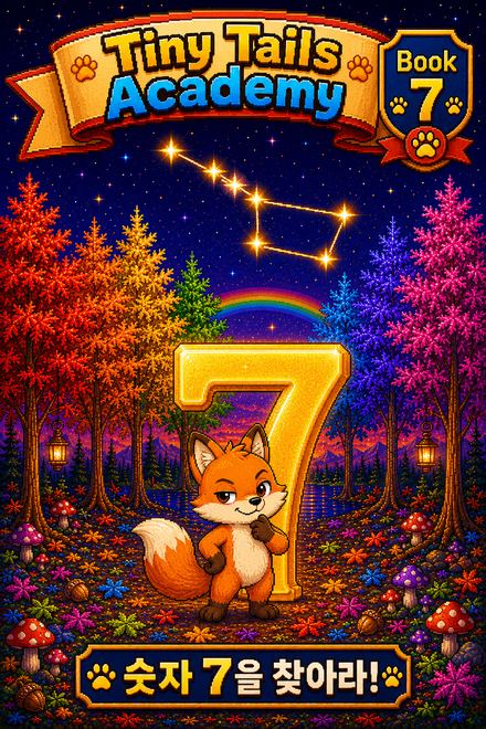 Tiny Tails Academy Book 7 — Find Number 7 cover