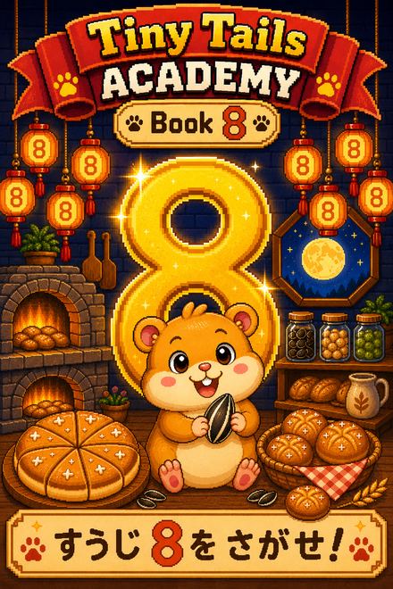 Tiny Tails Academy Book 8 — Find Number 8 cover