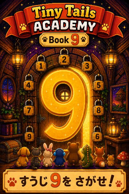Tiny Tails Academy Book 9 — Find Number 9 cover