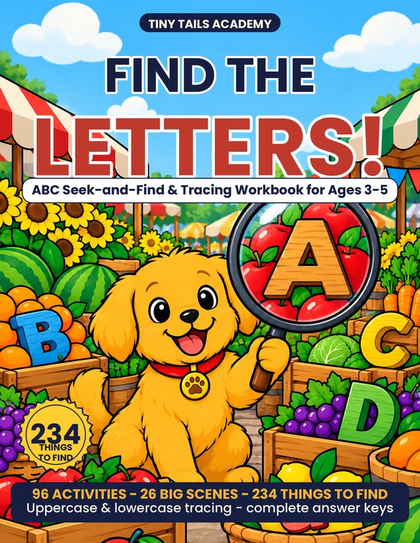 Cover of Find the Letters!